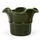Bloempot met golvende rand