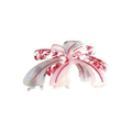 Likio haarklem Lucky Fireworks Rose Opal met roze strik en vuurwerk motief