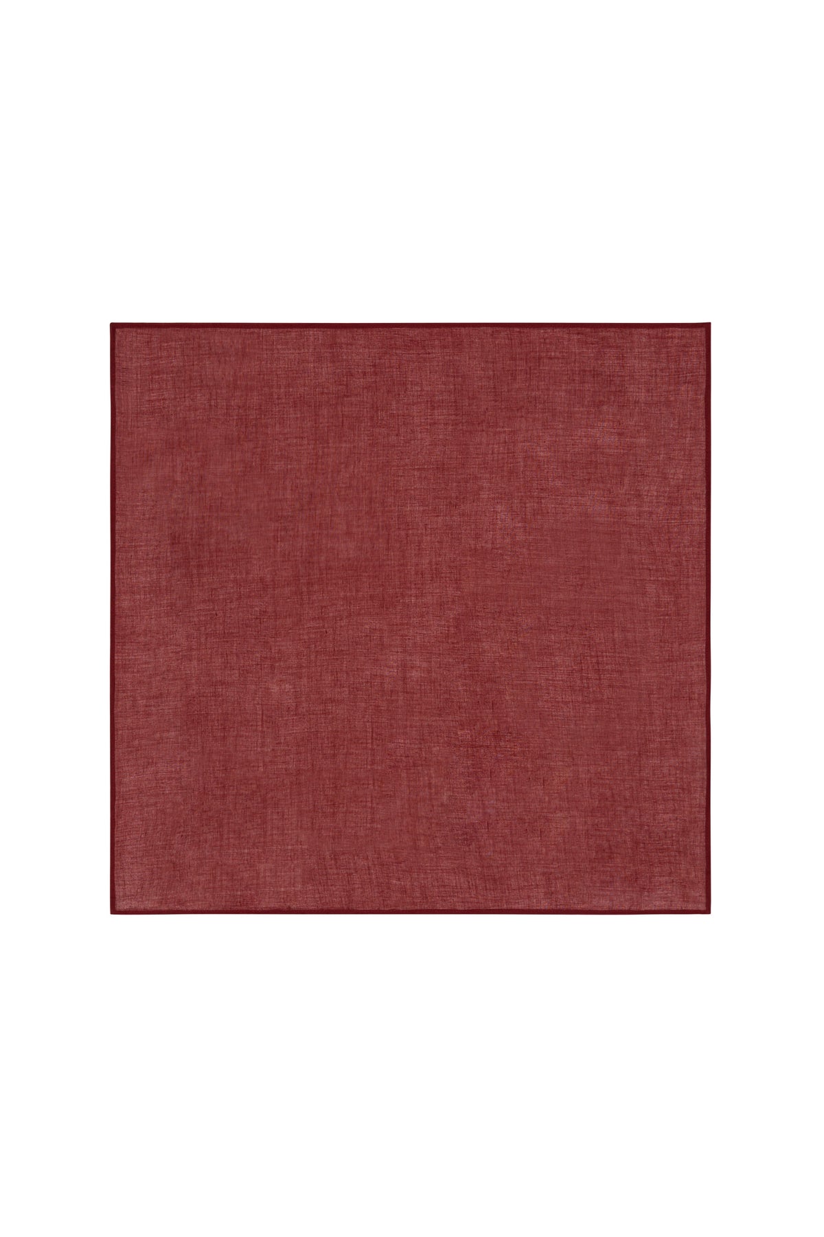Organza servet bordeaux, plat