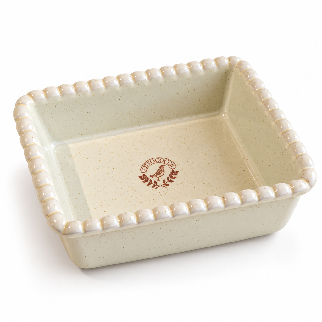 Terracotta lasagneschaal