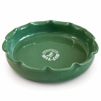 Terracotta ovenschaal met golvende rand