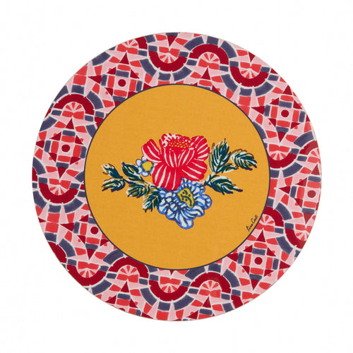 Ronde placemat Amer Rose rood 39 cm