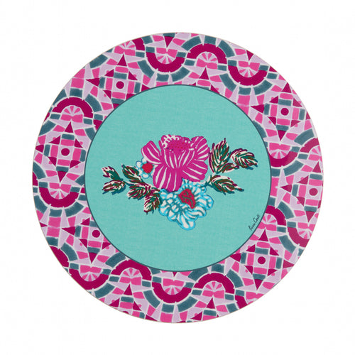 Ronde placemat Amer Rose roze 39 cm