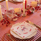 Paper Christmas and winter napkins 40x40