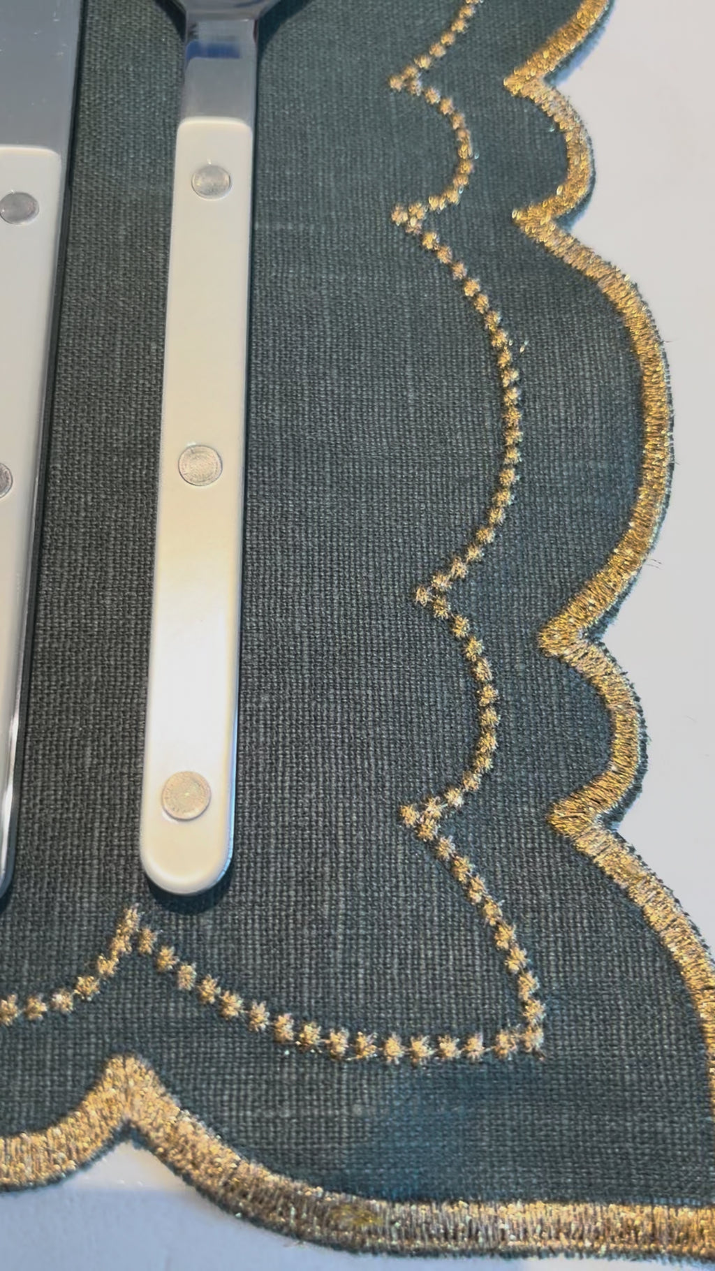 Stain-resistant Linen Placemat Firenze – 50x35 cm