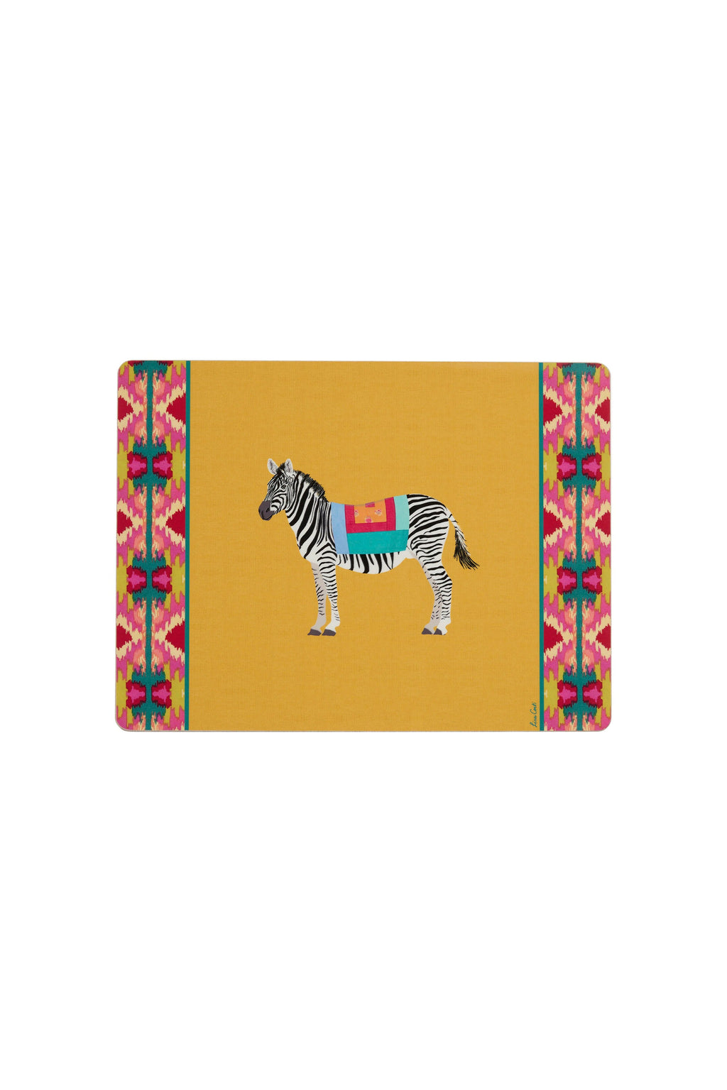 Placemat Safarikat geel 30 x 40 cm