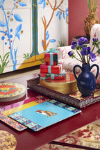 Placemats Safarikat 30 x 40 cm op tafel