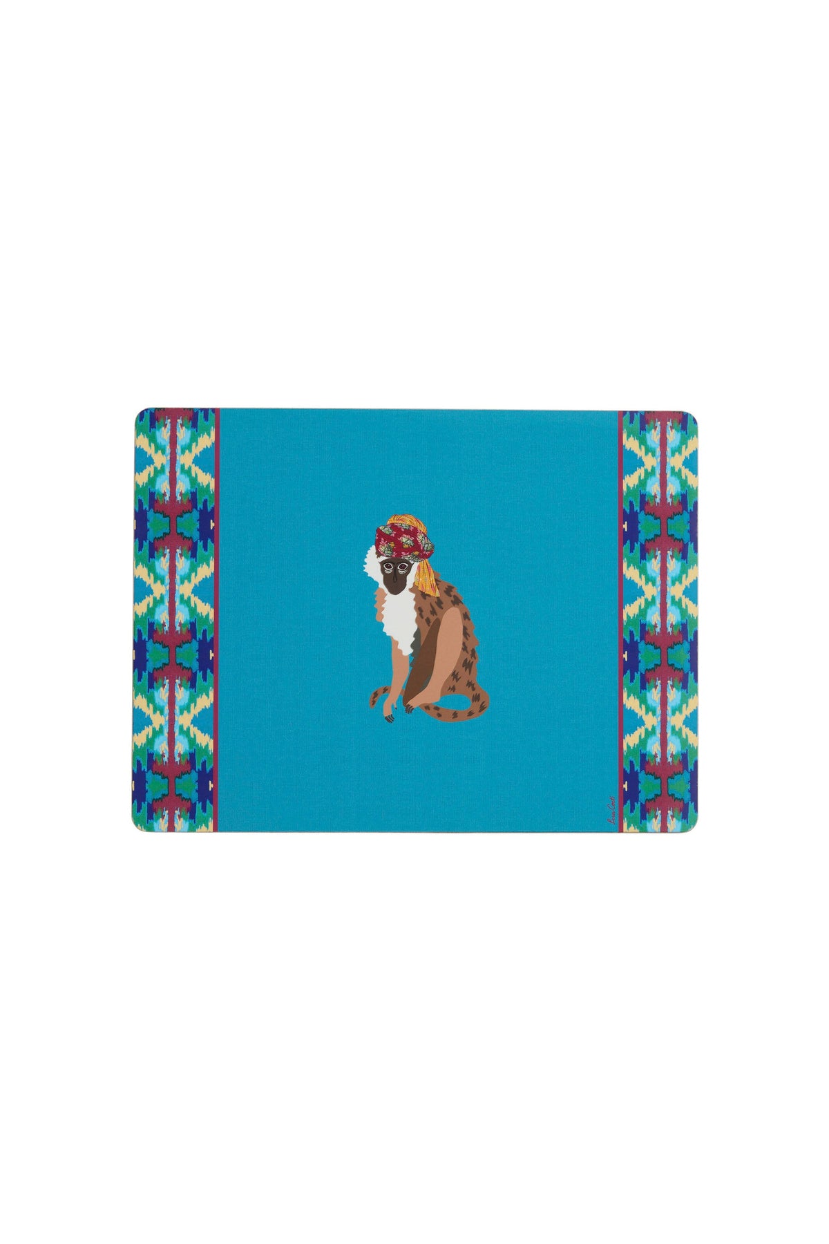 Placemat Safarikat blauw 30 x 40 cm