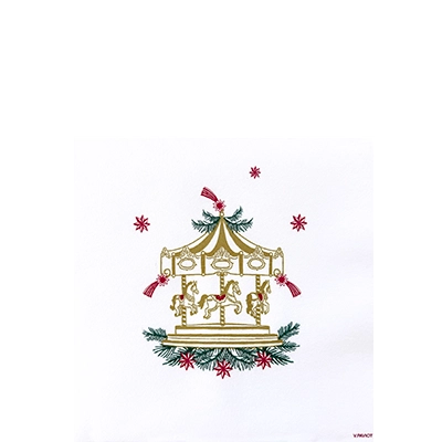 Papieren kerst- en winterservetten 40x40