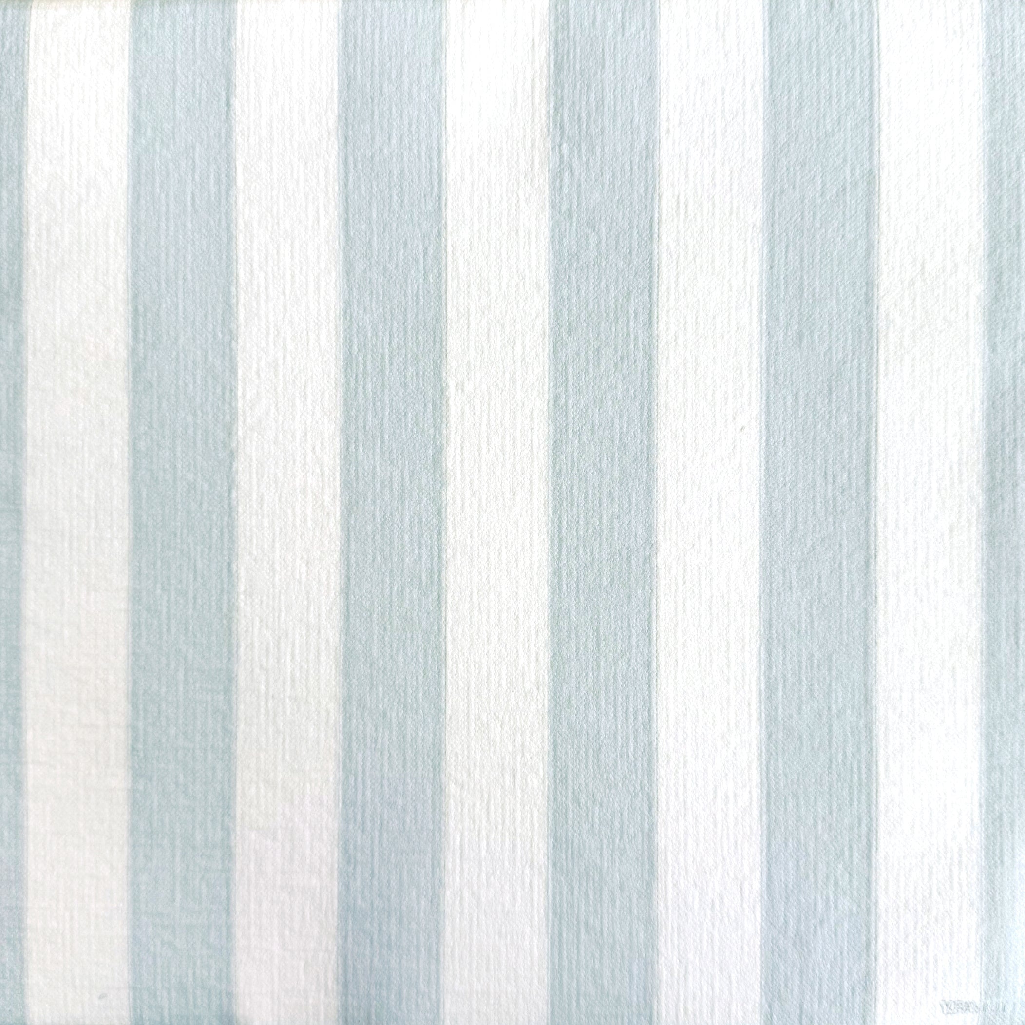 Servetten - Rayure Bleu Gris - 40x40