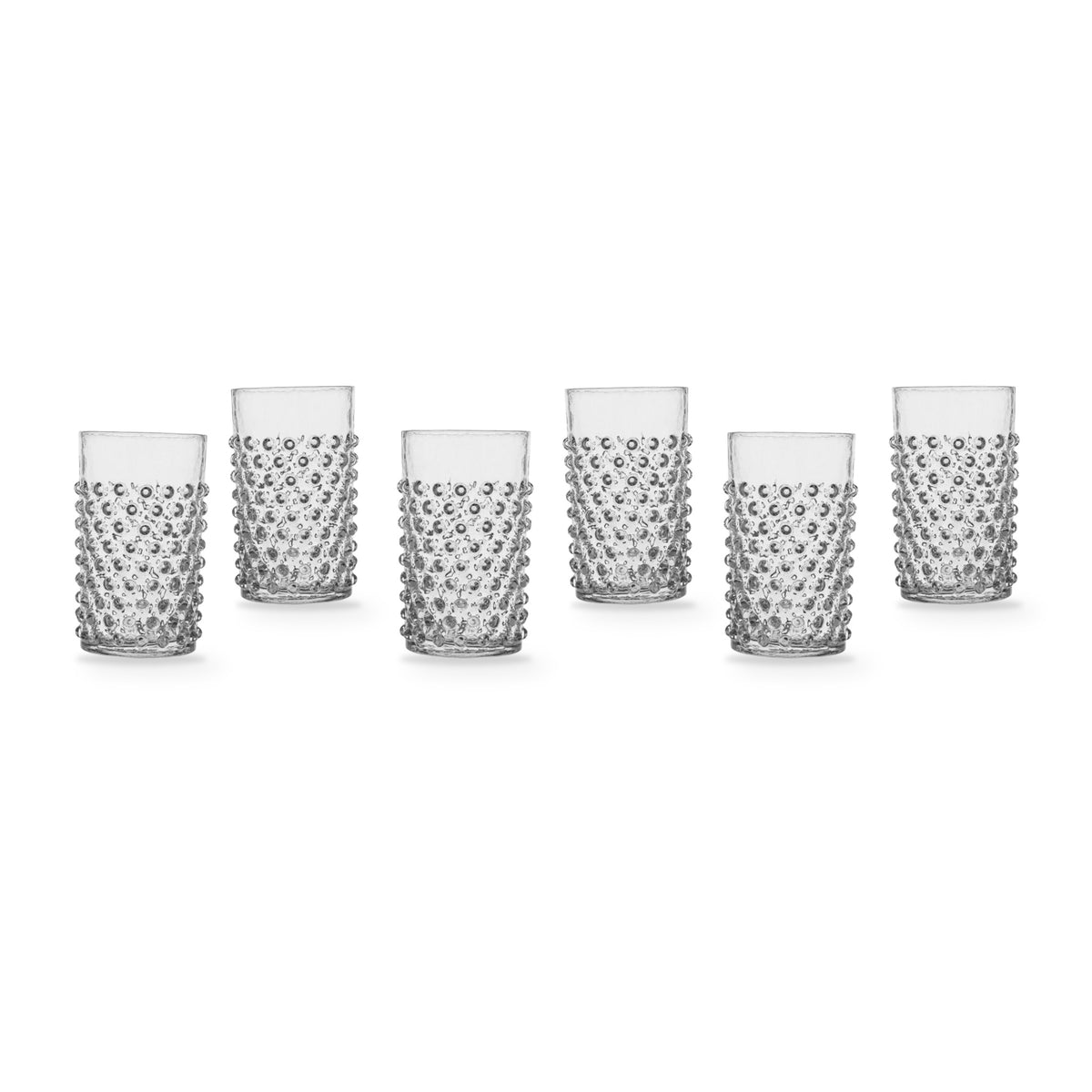 Set van 6 kristallen glazen kristal