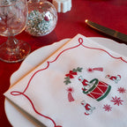 Paper Christmas and winter napkins 40x40