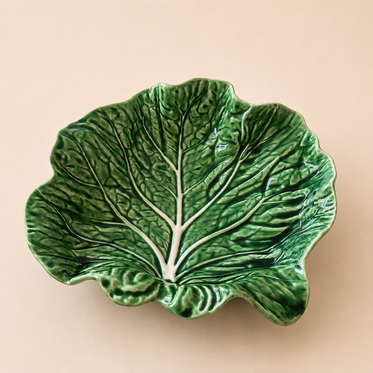 Schaal "Cabbage" Concave Bladvorm - 26 × 25